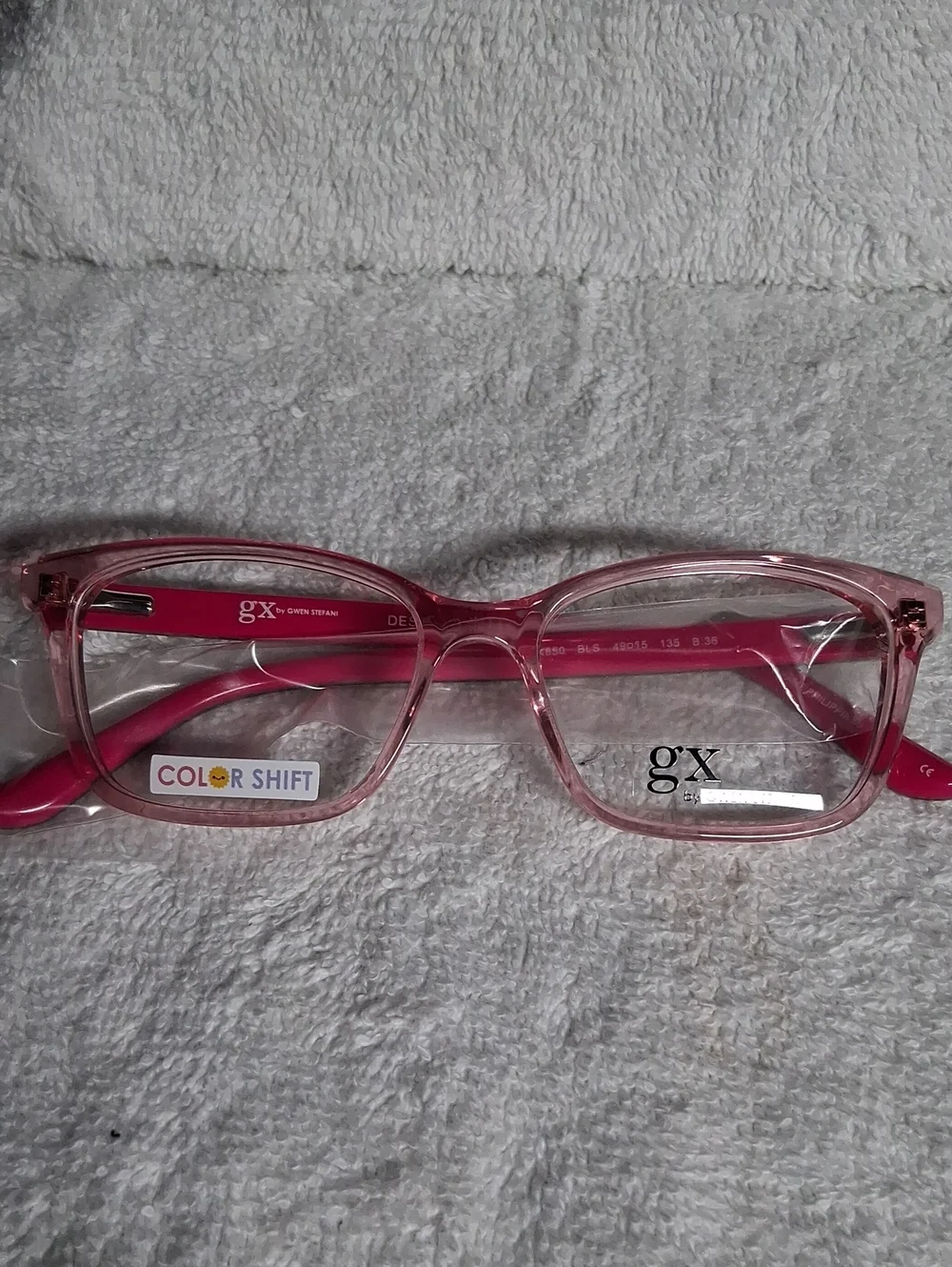 NWT Kids Gwen Stefani GX850 Rxable Color Shift Eyeglass Frames
